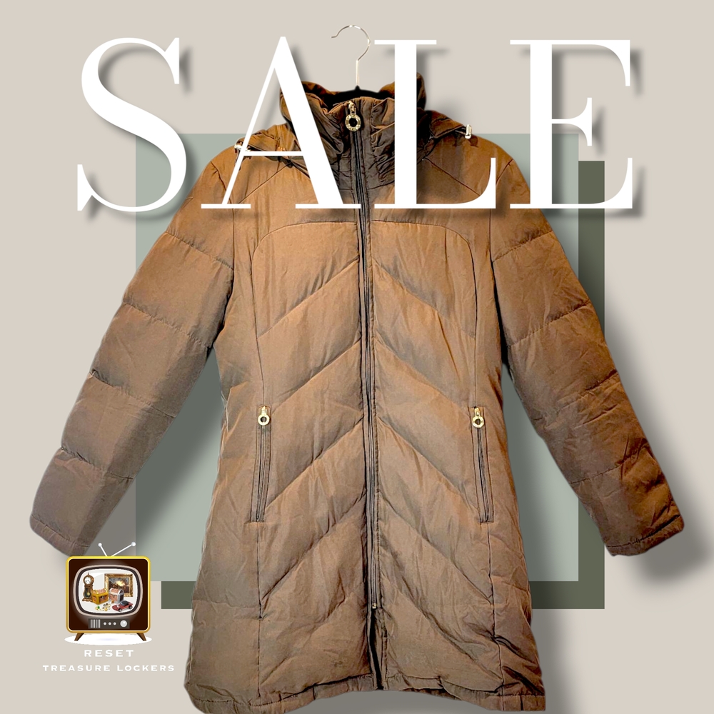 Calvin Klein Brown Puffer Jacket